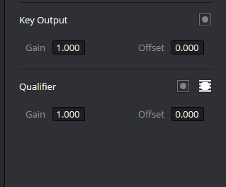 Key Output and Qualifier