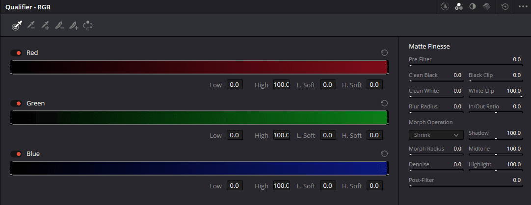 RGB Qualifier