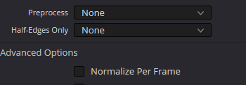 Edge Detect · Filters and Advanced Options