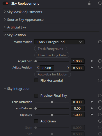 Полный Inspector Sky Replacement