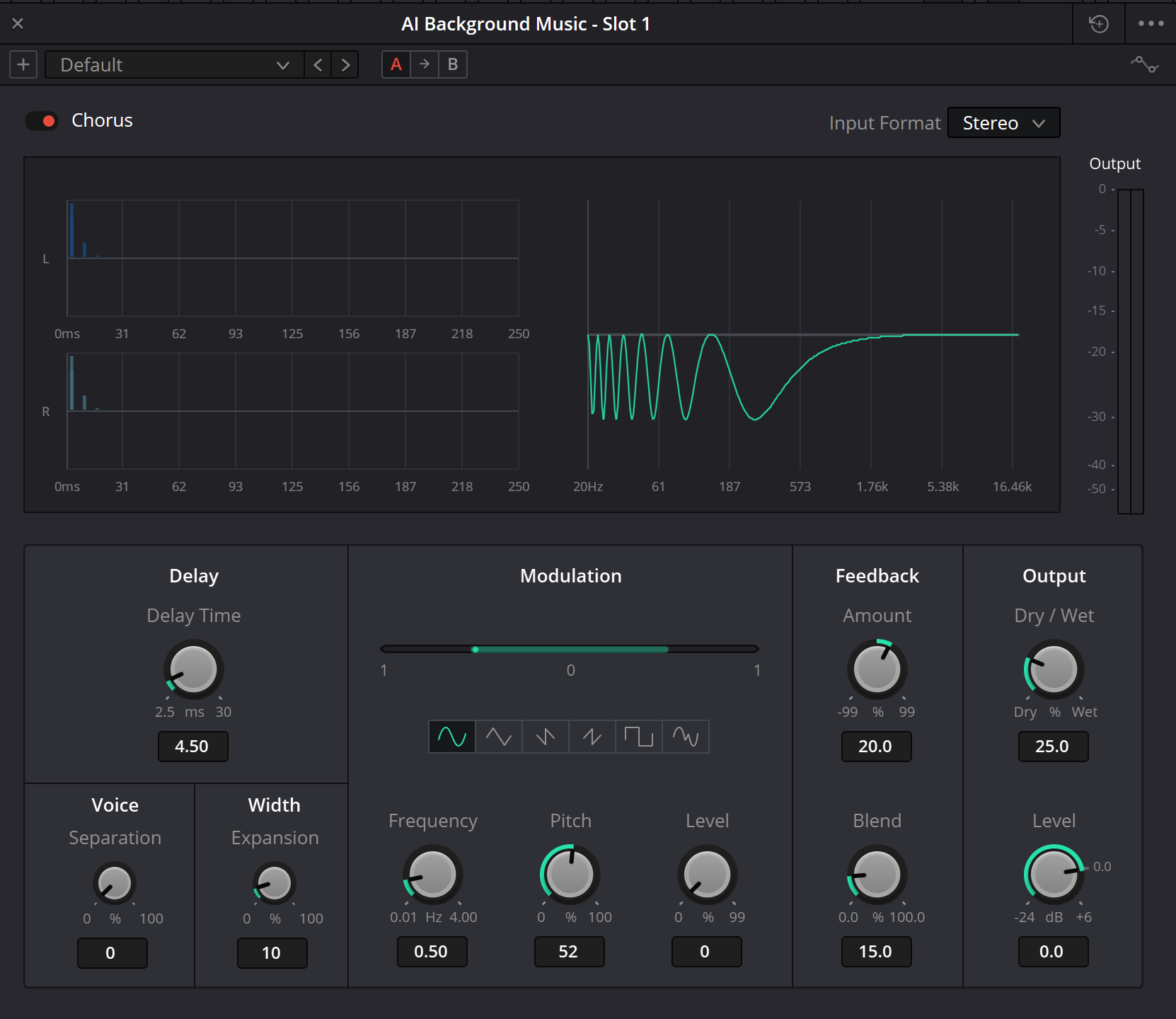 Chorus — живой интерфейс Resolve 21