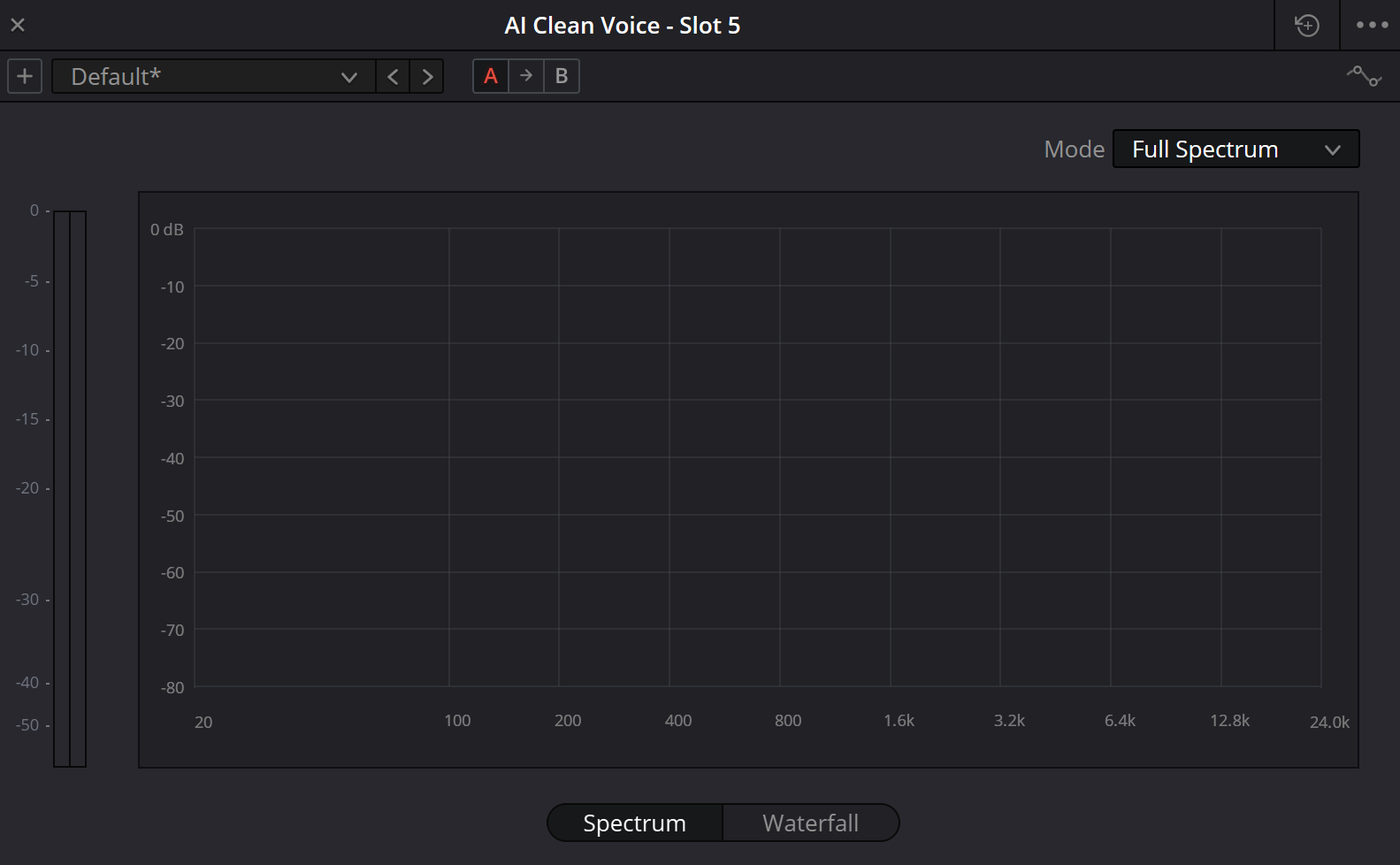 Frequency Analyzer — живой интерфейс Resolve 21