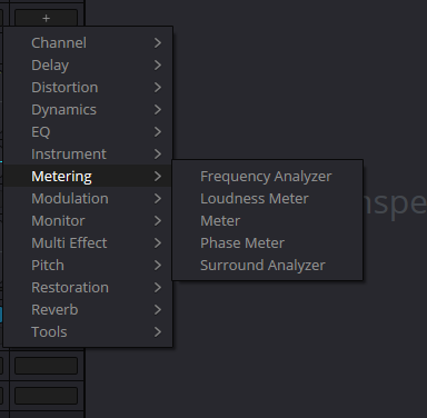 Metering