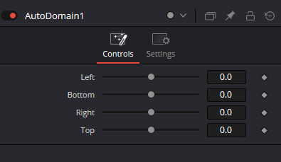 AutoDomain Controls — Left, Bottom, Right и Top, задающие область поиска автоматического Domain of Definition
