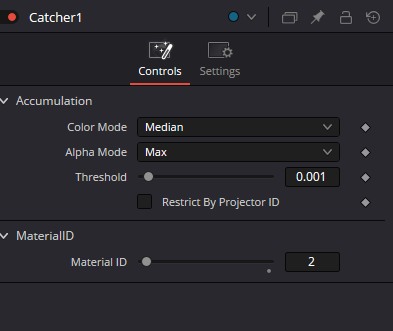 Catcher Controls