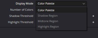 ColorPalette1 · original four-item Display Mode menu