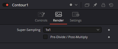 Contour Render — Super-Sampling and Pre-Divide / Post-Multiply
