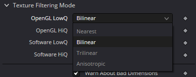 CubeMap Texture Filtering Mode: Nearest, Bilinear, Trilinear и Anisotropic