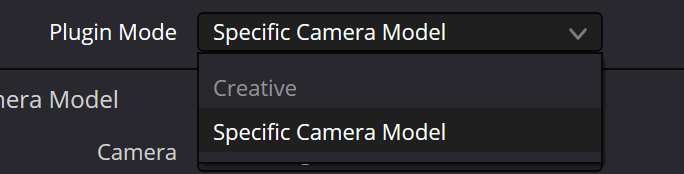 Оригинальный Inspector FalseColor: plugin mode
