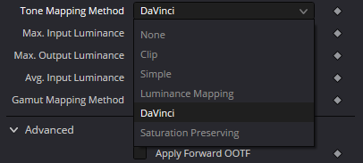 Оригинальный Inspector GamutMapping · tone-mapping
