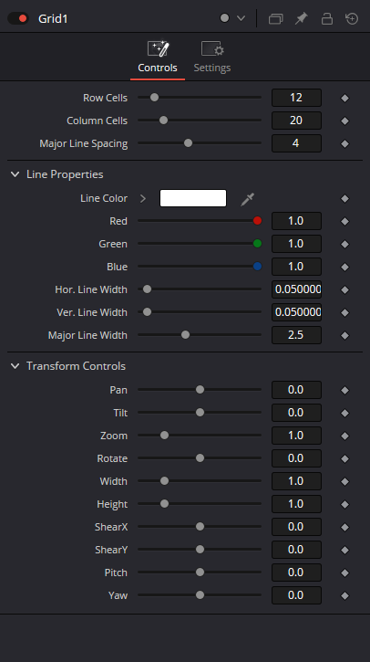 Grid · Controls
