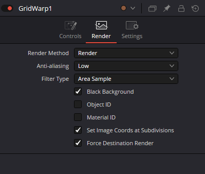 GridWarp · Render