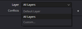 LayerMuxer · исходный Inspector: Layer menu