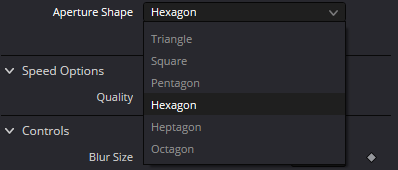 LensBlur — Aperture Shape: Triangle, Square, Pentagon, Hexagon, Heptagon и Octagon