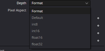 Loader — раскрытый список Depth