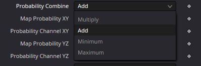 MappedDuplicate3D — варианты Probability Combine