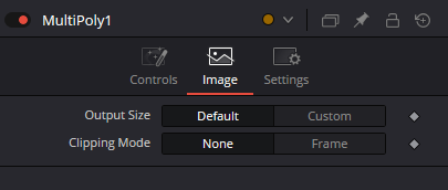 MultiPoly · Image · Output Size and Clipping Mode