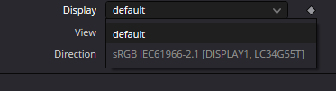 OCIODisplay · Display