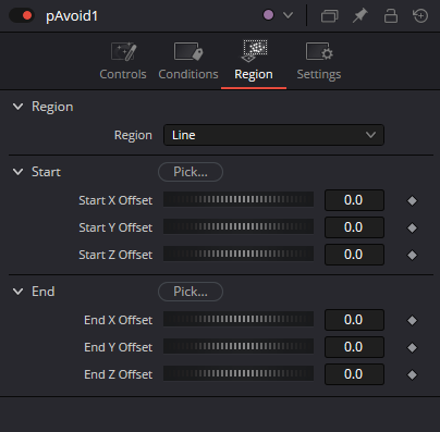 pAvoid — Region: Line, Start and End offsets