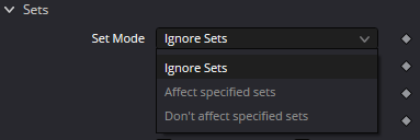 pAvoid — Set Mode options