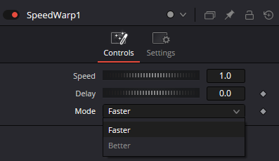 SpeedWarp Controls: Speed, Delay и Mode Faster/Better
