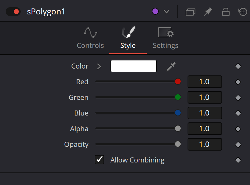 sPolygon Style